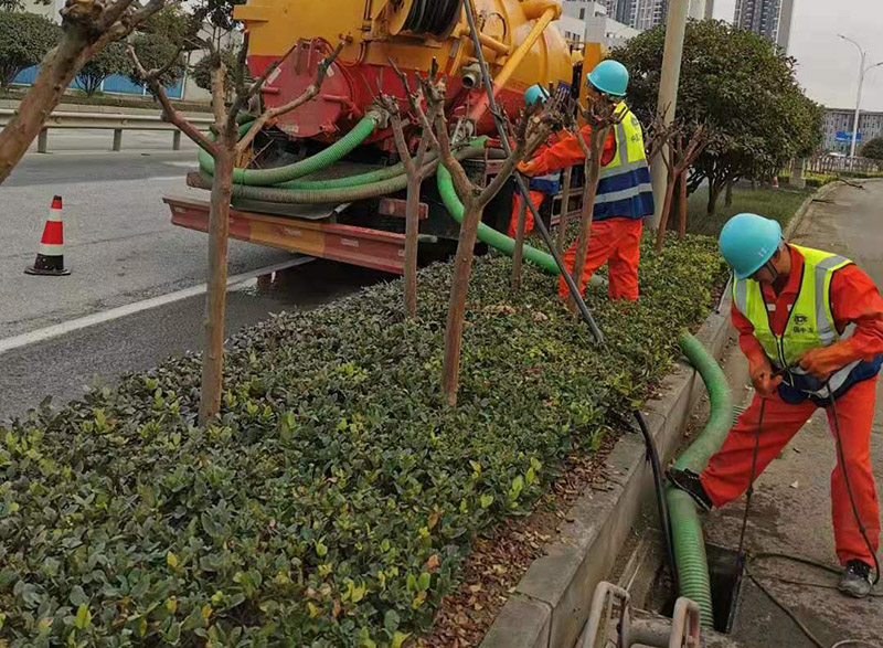 阳西市政管道清淤